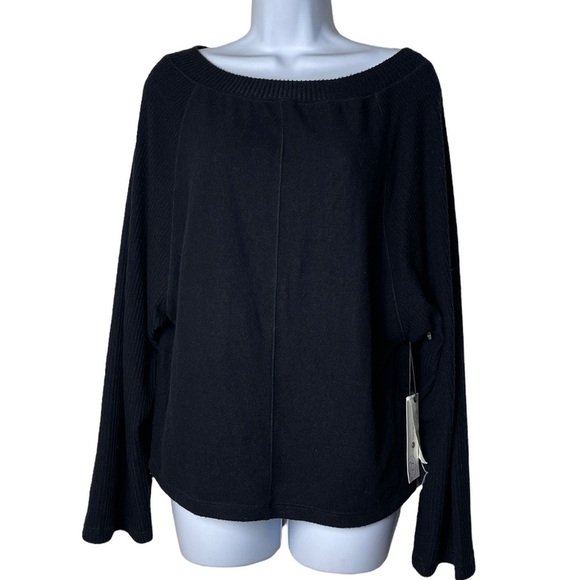 NWT Treasure & Bond Dolman Sleeve Black Sweater Size Small - Picture 1 of 10